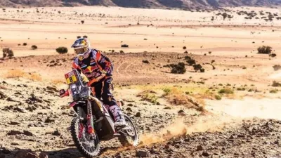Rally Dakar: Andújar fue cuarto en cuatriciclos y Benavídes octavo en motos