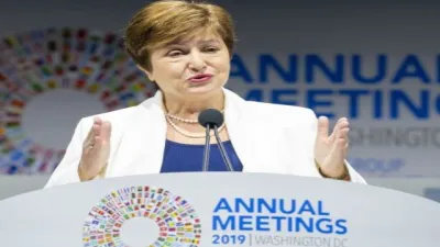 “Estamos buscando hacer lo que podamos para ayudar a Argentina”, dijo la titular del FMI