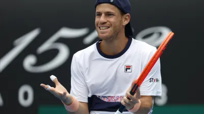 Tenis: Diego Schwartzman se despidió en la segunda ronda del Abierto de Australia