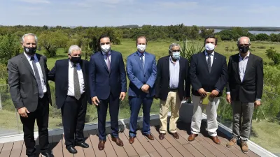 Bordet expresó el apoyo al proyecto del nuevo puente con Uruguay