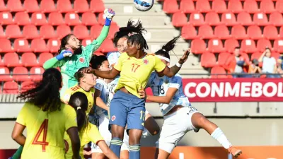 Con la entrerriana Holzheier, Argentina igualó por segunda vez en el Sudamericano Sub 20