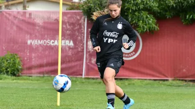 La crespense Agostina Holzheier ya entrena con la selección argentina sub 20 en Chile