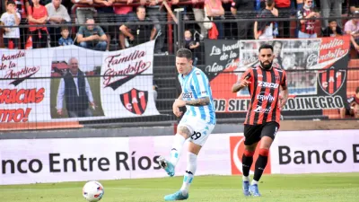 Patronato repitió errores y cayó ajustadamente con el líder e invicto Racing en el Grella