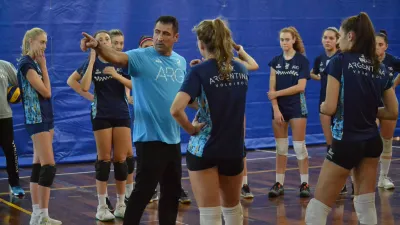 Vóley: cuatro entrerrianas iniciaron la concentración con la selección argentina juvenil