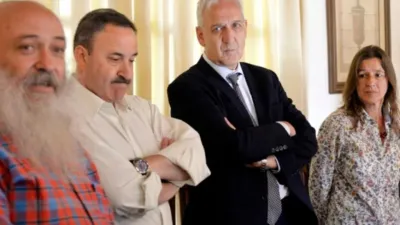 Sabina Frederic con fuerzas de seguridad y movimientos sociales 