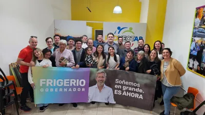 En la Fundación Proyectar que preside la diputada Acosta, se realizó un encuentro para ratificar el acompañamiento para que Frigerio acceda a la gobernación.