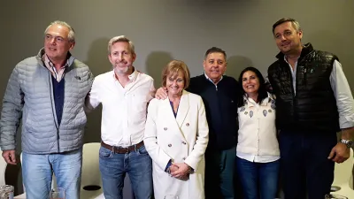 Frigerio en Paraná con candidatos a legisladores nacionales