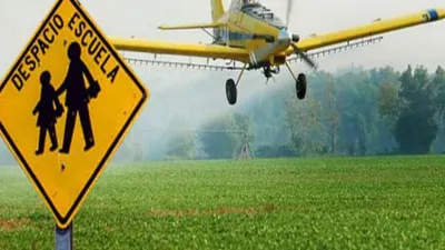 Discusión por el límite de fumigaciones.