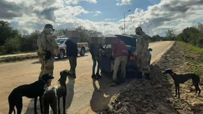 La Policía Rural realizó dos operativos en Costa Uruguay Sur y en Camino a Ñandubaysal (Gualeguaychú), donde identifican a diez personas que realizaban caza ilegal.