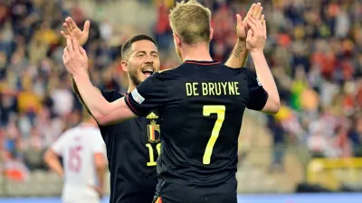 Polonia, rival de Argentina en Qatar 2022, perdió por goleada con Bélgica