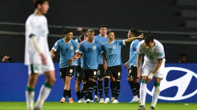 Fútbol: Uruguay debutó con una goleada en el Mundial Sub 20