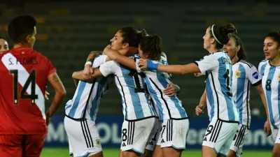 Copa América Femenina: Argentina se recuperó con una goleada sobre Perú