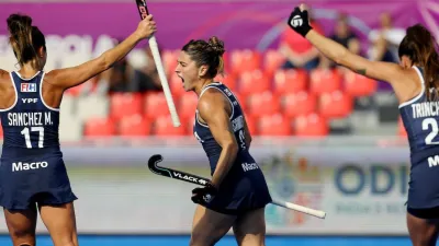 Las Leonas vencieron a Inglaterra y se clasificaron a las semifinales del Mundial