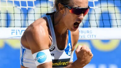 Mundial de Beach Volley: la entrerriana Ana Gallay festejó su primer triunfo