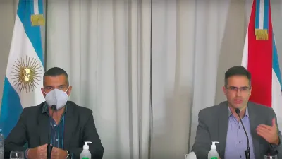 Diego Garcilazo - Esteban Sartore en conferencia 