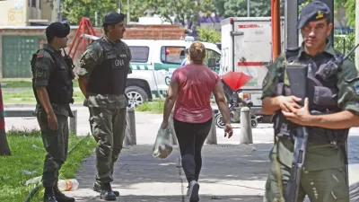 Gendarmería en Rosario