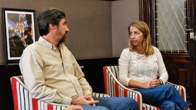 Stratta y Giano se reunieron para ultimar detalles de la Asamblea Legislativa