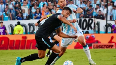 Racing goleó a Belgrano y abrochó su segundo triunfo para liderar la Zona A