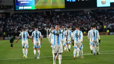 Amistoso: sin Messi, Argentina no tuvo inconvenientes para superar a El Salvador