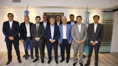 Imagen de archivo de los 10 gobernadores de Juntos por el Cambio.