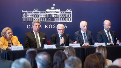 Stella Maris Martínez, Horacio Rosatti, Mariano Cúneo Libarona, Eduardo Casal y Mariano Borinsky.