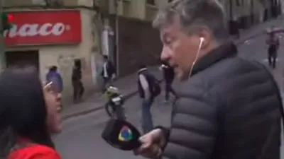 Rolando Graña agredido en Bolivia