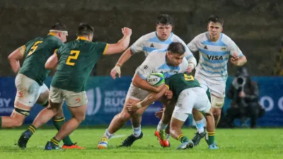 Con presencia paranaense, “Los Pumitas” lograron un histórico triunfo ante Sudáfrica