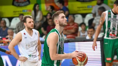 "Mi prioridad hoy es el básquet, pero el tiempo alcanza para ir avanzando”, contó Grun