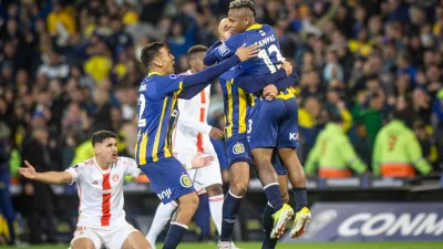 Copa Sudamericana: Rosario Central sacó una mínima ventaja ante Inter de Porto Alegre