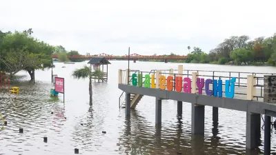 Por la crecida del río, en Gualeguaychú hay 9 personas evacuadas y un número no precisado de familias autoevacuadas.