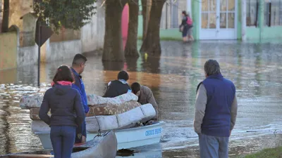 Crecida del río Gualeguaychú
