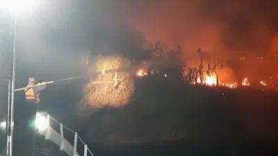 El GC-22 Toll, con personal especializado a bordo, participó del operativo.