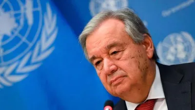 El secretario general de la ONU, António Guterres, demandó a la comunidad internacional “una gran solidaridad”, que incluya medidas de alivio de la deuda pública.