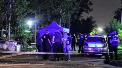 Un homicidio registrado el 30 de marzo 2024 en Rosario, ciudad clave en la estadística que en los últimos meses logró reducir estos crímenes.