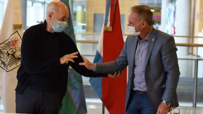 Schneider y Rodríguez Larreta renovaron el convenio de trabajo articulado