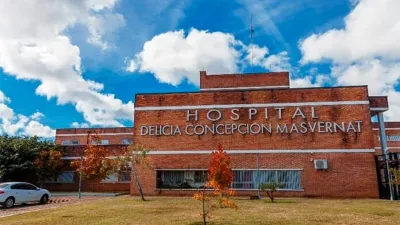 Imagen de archivo del Hospital “Delicia Concepción Masvernat” de Concordia.