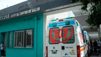 El gendarme baleado fue atendido en el Hospital Centro de Salud 