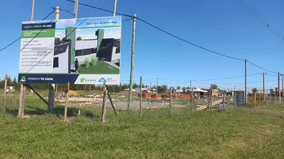 En Feliciano, Villa Elisa y Colonia Avigdor se construyen 48 viviendas a través del IAPV.