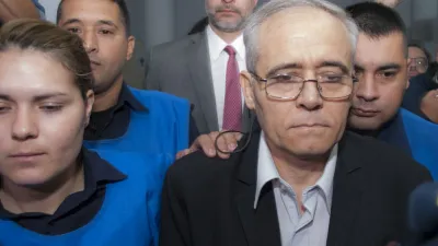 Justo José Ilarraz se retira detenido del juicio (Foto: ANALISIS)