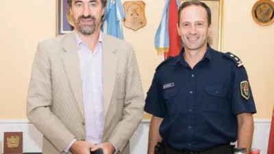 Giano se reunió con Beguerie para articular acciones sobre la seguridad en Concordia