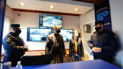 Pusieron en funcionamiento el Centro de Monitoreo de Pueblo Belgrano