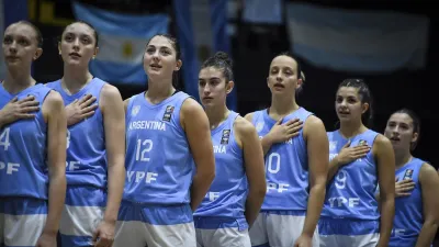 Básquet: con aporte entrerriano, Argentina debutó con un triunfo en el Sudamericano U18