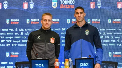 El entrerriano Leo Morales vivió una tensa conferencia de prensa con Santiago Ascacíbar