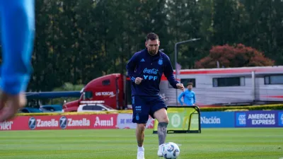 Argentina inició sus prácticas pensando en una exigente agenda por Eliminatorias