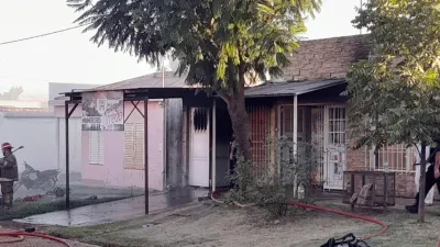 Una mujer murió calcinada en San Salvador. Foto: La Semana Entre Ríos