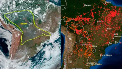 humo incendio Amazonas