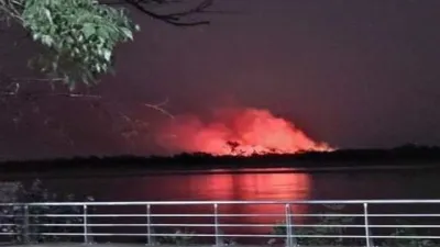 incendio Isla Puente