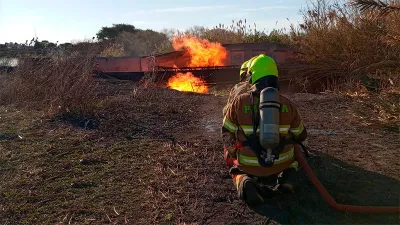 incendio pastizales Paraná
