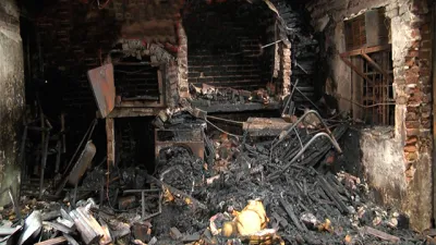 Incendio de tapicería en Paraná 