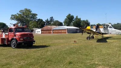 Entre Ríos y Santa Fe unen esfuerzos para controlar los incendios en zona de islas.